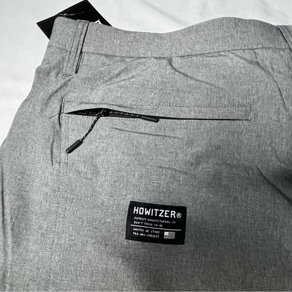 Howitzer Men's Gray Athletic Shorts - Picture 4 of 6